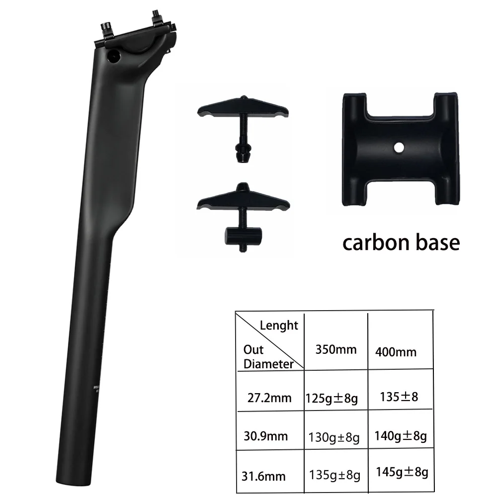 ELITA ONE Carbonfaser-Sattelstütze Ultraleicht 125g Aero-Design Reduziert Windwiderstand Rennrad-Sattelstütze Fahrradteile – Detail 10