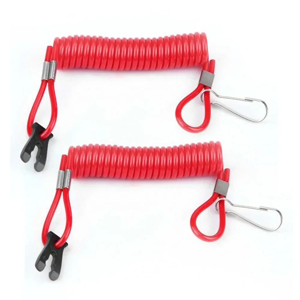Boat Engine Stop Cord Ignition Safety Switch Aluminum Alloy Compatible With Inflatable Boats Easy Installation Process