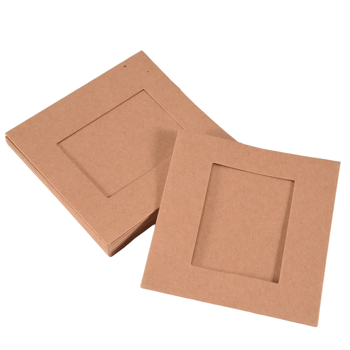 MALL 10 Pçs/set Papel Foto DIY Imagem de Parede Pendurada Moldura Álbum Corda Clipe Conjunto Decoração de Casa 3 polegadas Marrom