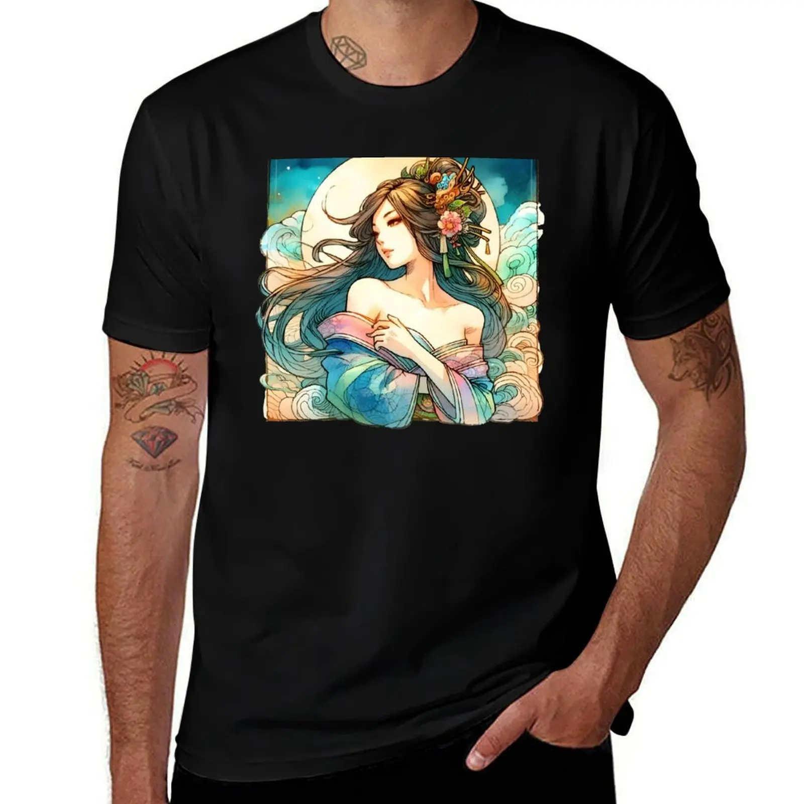 

Ame-no-Uzume T-Shirt Funny t-shirt anime tshirt summer 2025 Short sleeve tee men