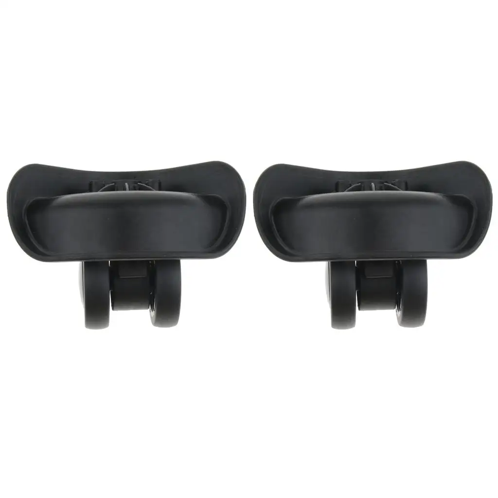 

2 шт., бесшумное колесо для багажа, универсальные поворотные на 360 градусов ролики 58