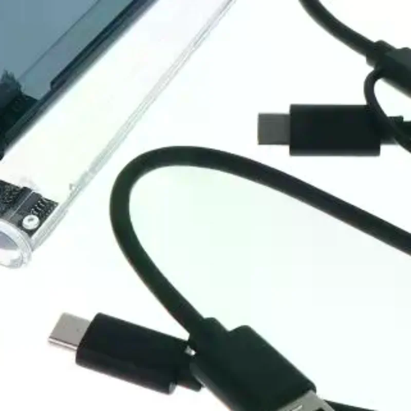

Внешний корпус для накопителей USB Type C 2,5 дюйма, SATA-USB, 5 Гбит/с, прозрачный корпус для HDD/SSD, поддержка ПК и ноутбуков