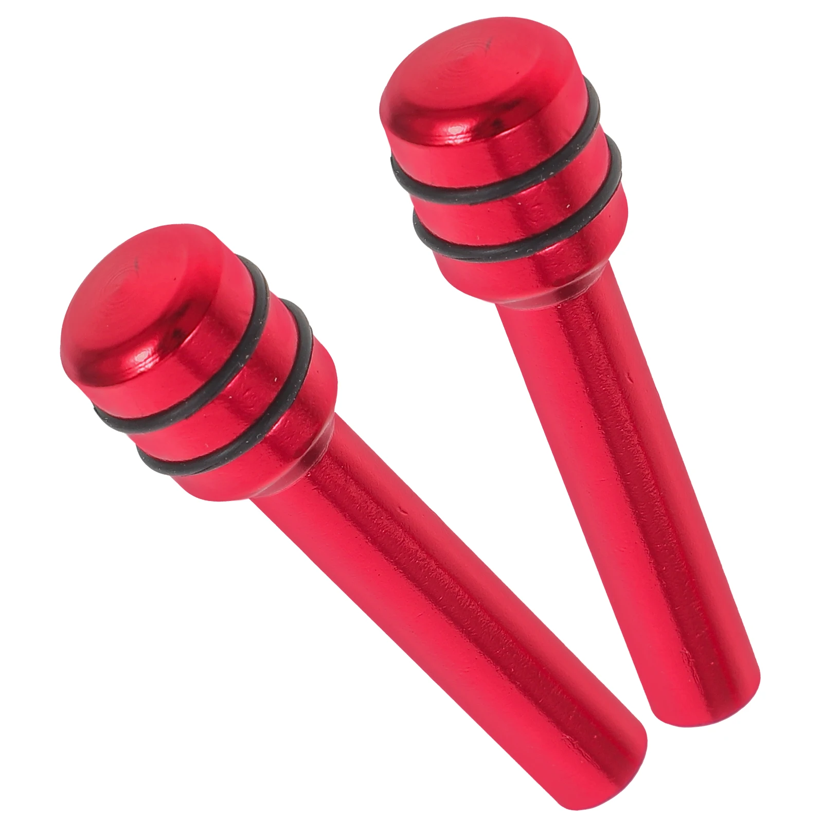 

2pcs Door Lock Knob Aluminum Pull Pin Durable Security Enhanced Automotive Parts Red Car Door Lock Pull Pins Interior Handle