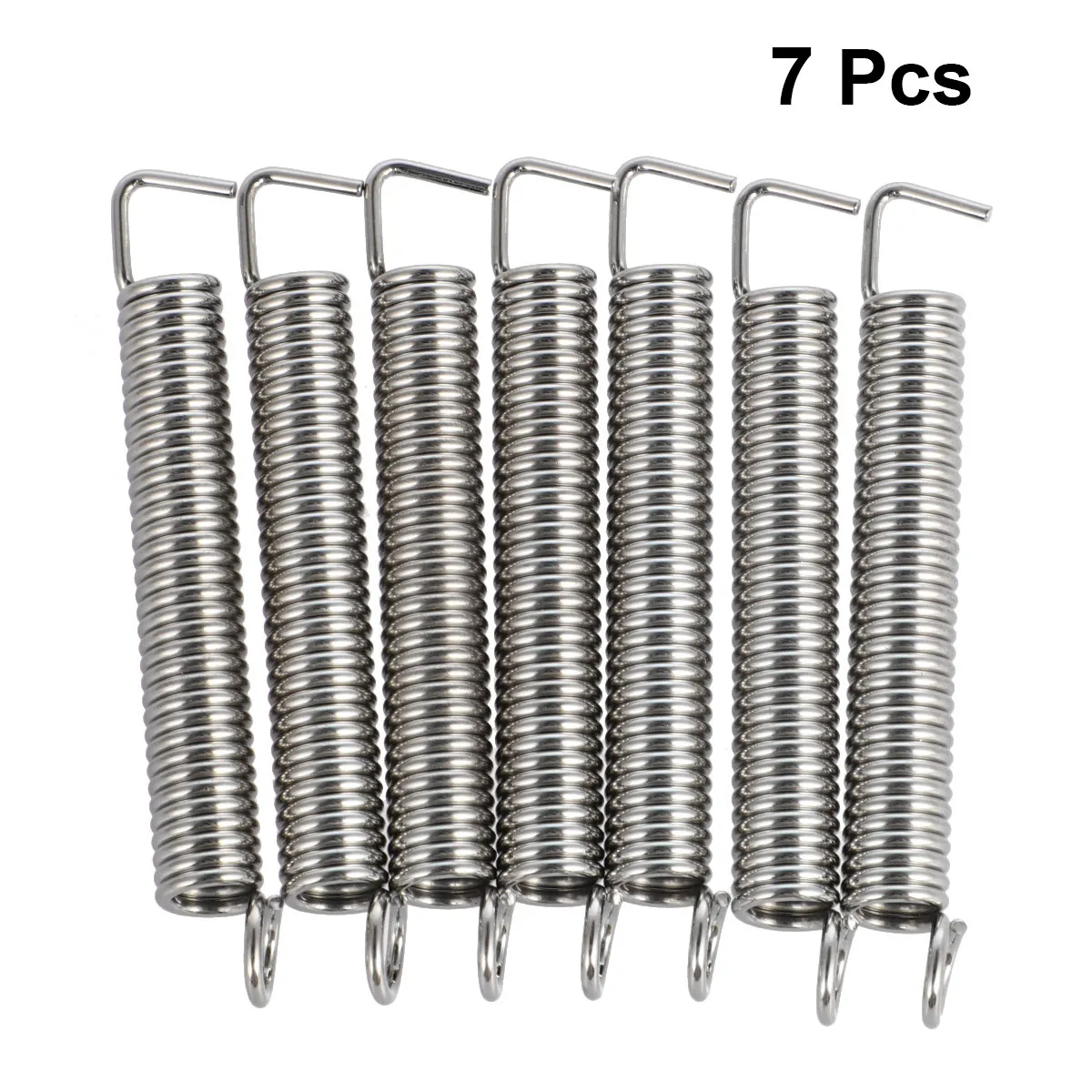 7pcs Electric Guitar Tremolo Springs Heavy-Duty Stainless Steel High-Elasticity Tuning Stabilizer