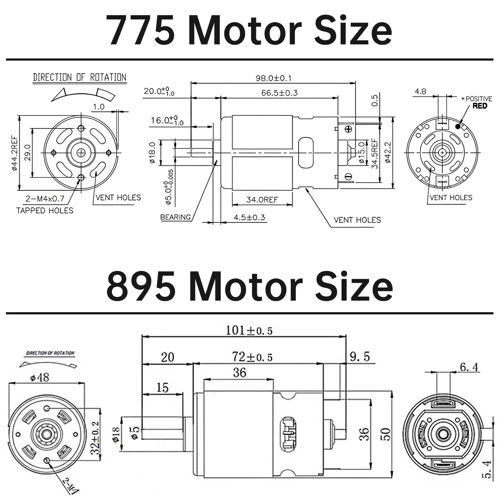 12/24V Dc Motor RS7…