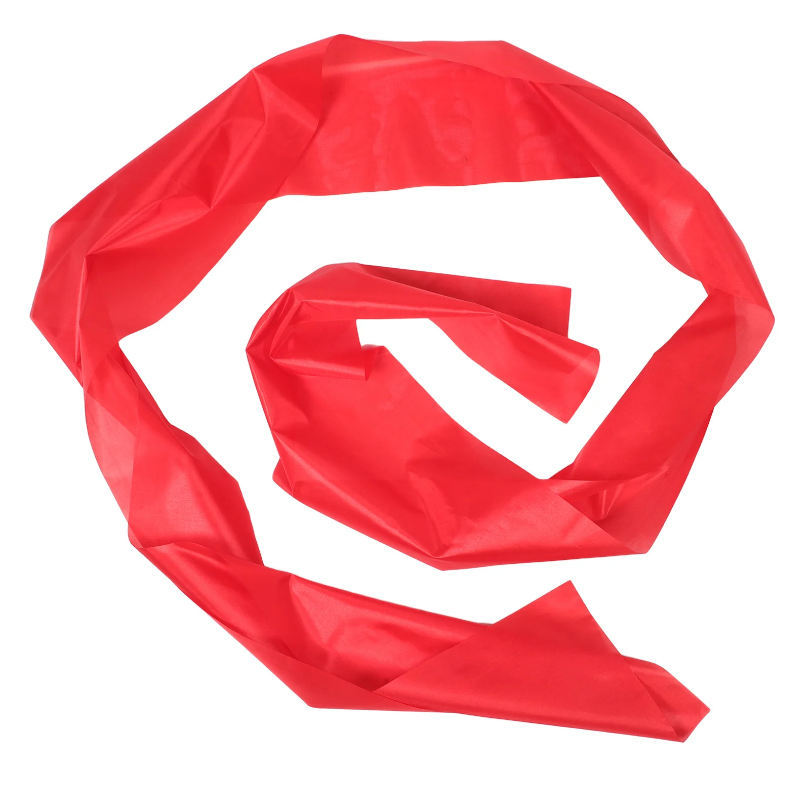 

2pcs Red Long Silk Waist Drumsticks Elegant Water Sleeves Durable Percussion Mallets For Dance Performance Square Dancing