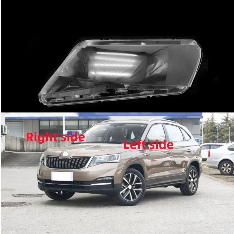 For Skoda kamiq 2018 2019 2020 car headlight shell headlight cover headlamp lens headlight glass Auto shell cover