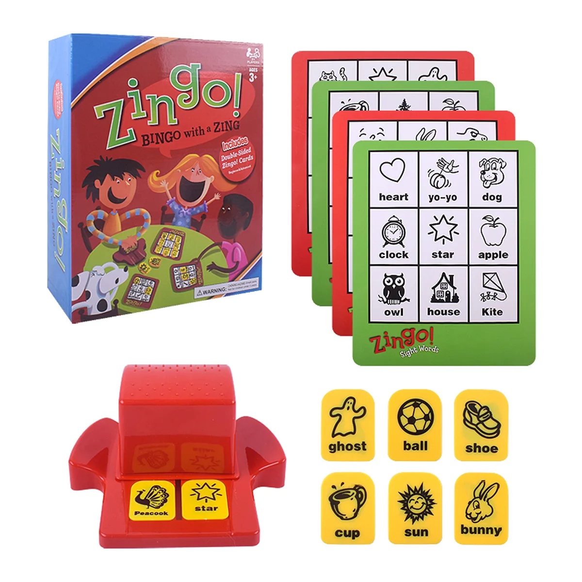 Card Game for Kid Early Education Puzzle Children's Bingo  Age 4 and Up - One of The Most Popular Board Games