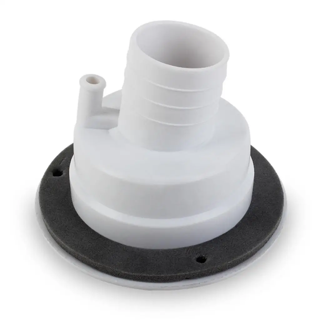 RV Gravity Water Inlet Secure Fill Hatch with Air Vent and Barn Connection for Travel Motorhome