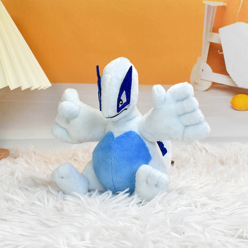 Kawaii Pokemon Fit Mew Lucario Caterpie Butterfree Soft Plush Toys Cute Anime Furret Shinx Litwick Bidoof Cubone Peluche Dolls