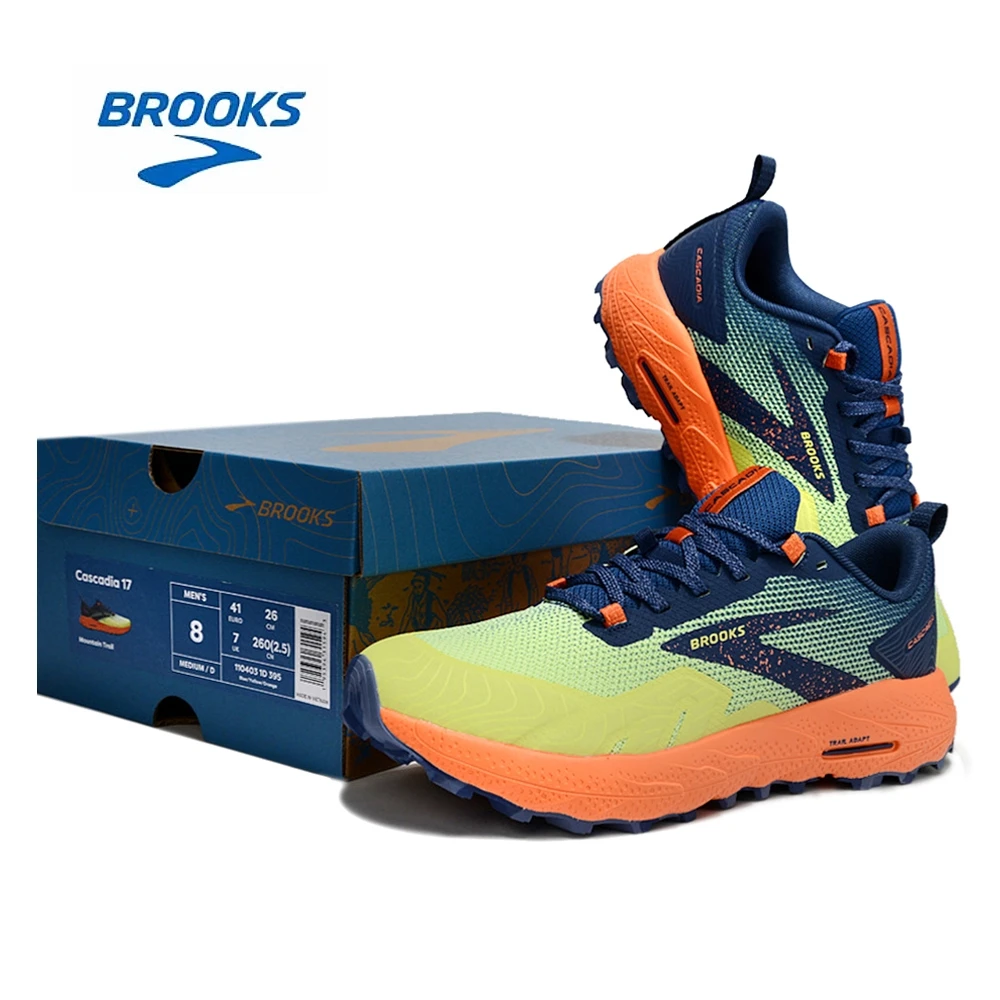 Brooks Men’s Cascadia 17 Provides All-Day Comfort And Support For Trail Runners Of All Levels And Abilities 