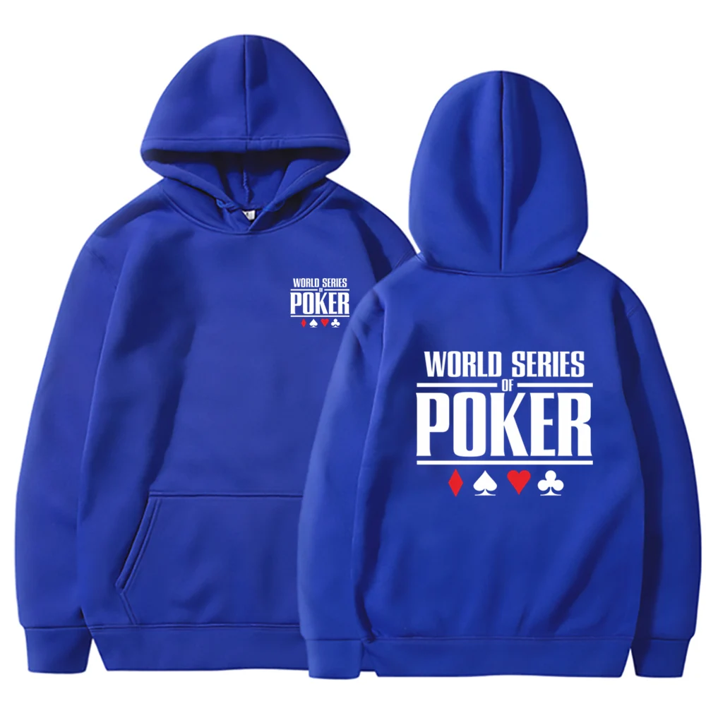 سلسلة عالم البوكر البلوز الرجال بارد البلوز بوكر رقائق هوديس للجنسين ملابس الشارع الشهير #2