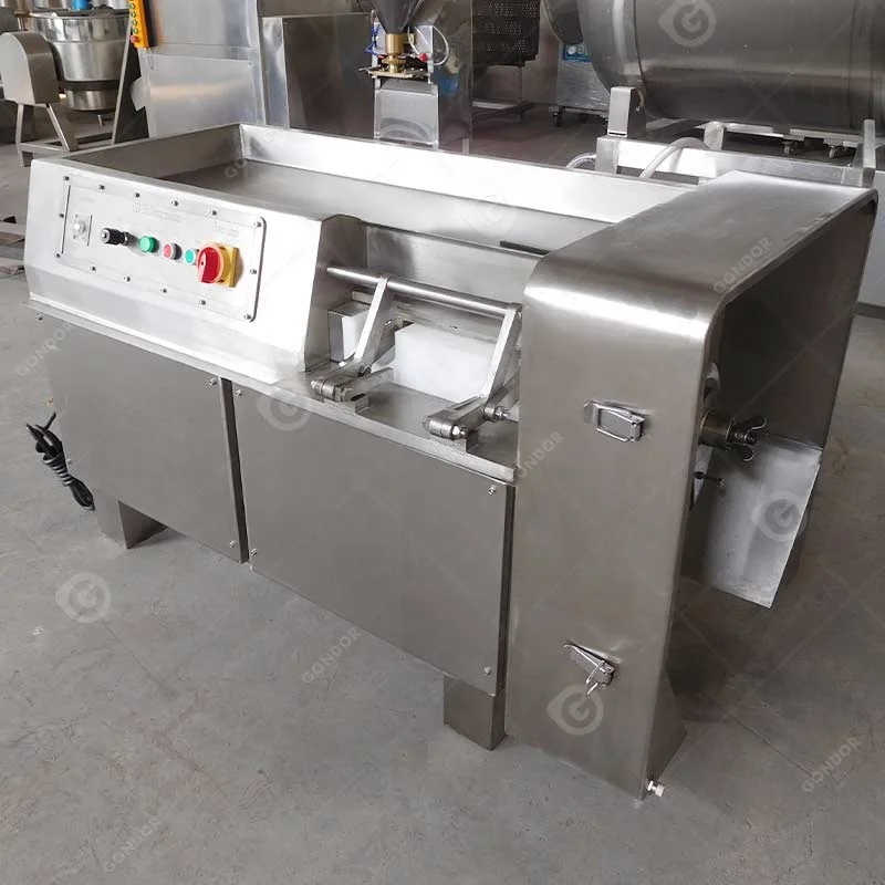 Food Processing Machine Meat Small Commerical Frozen Chicken Cube Cutter / Big Cooked Mini Meat Dicer