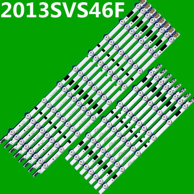 5TV=80PCS LED Backlight Strip 2013SVS46F L9 R6 For UA46F5500AJ UN46F5500AF UA46F6100 UA46F6420 HG46NB670FF HG46NB677FF HG46NB690