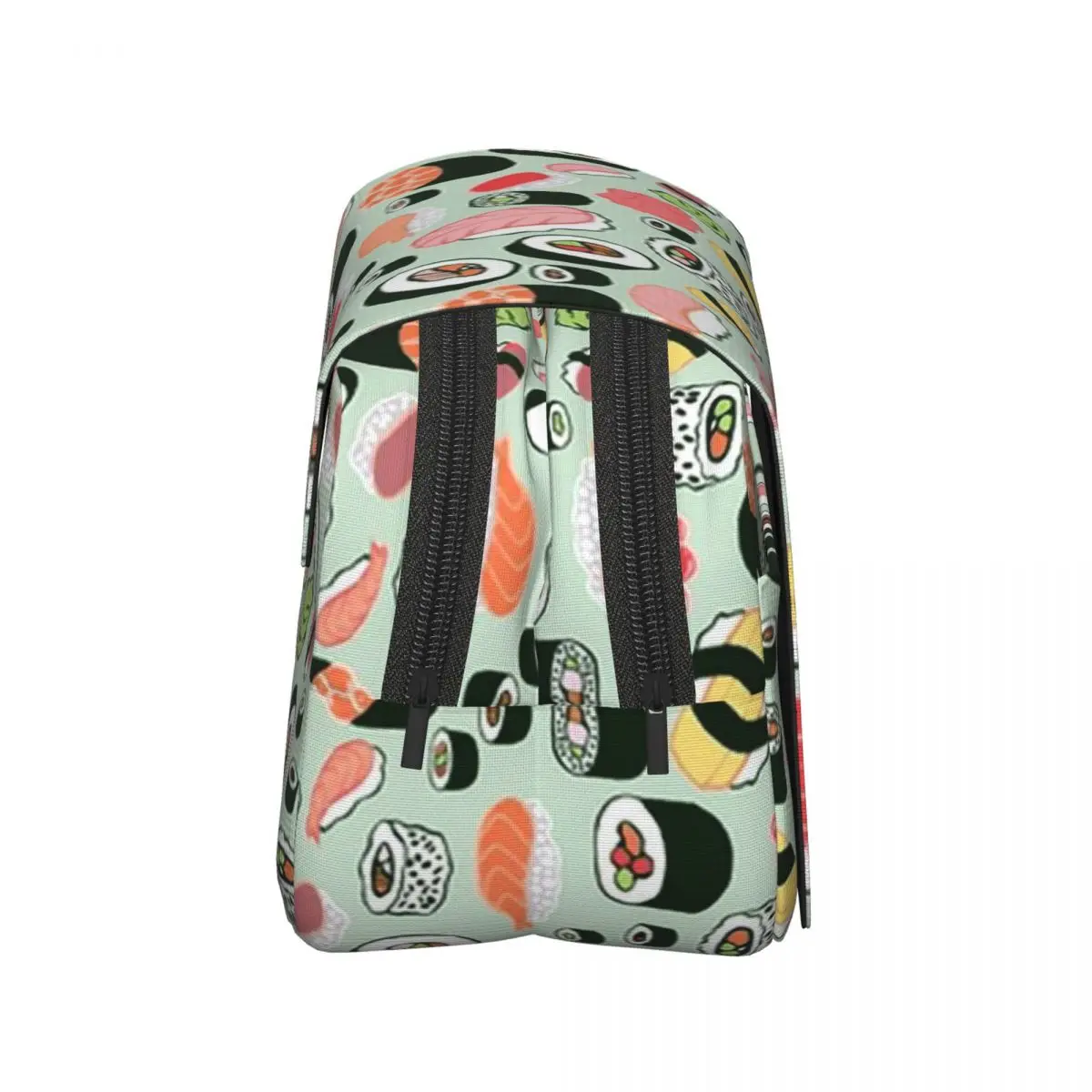 Cartoon Rice Nori Sushi Oni Onigiri Ball Pattern Pencil Cases Pencil Pouch Hard Shell Leather Big Capacity Pen Box Pencil Bag