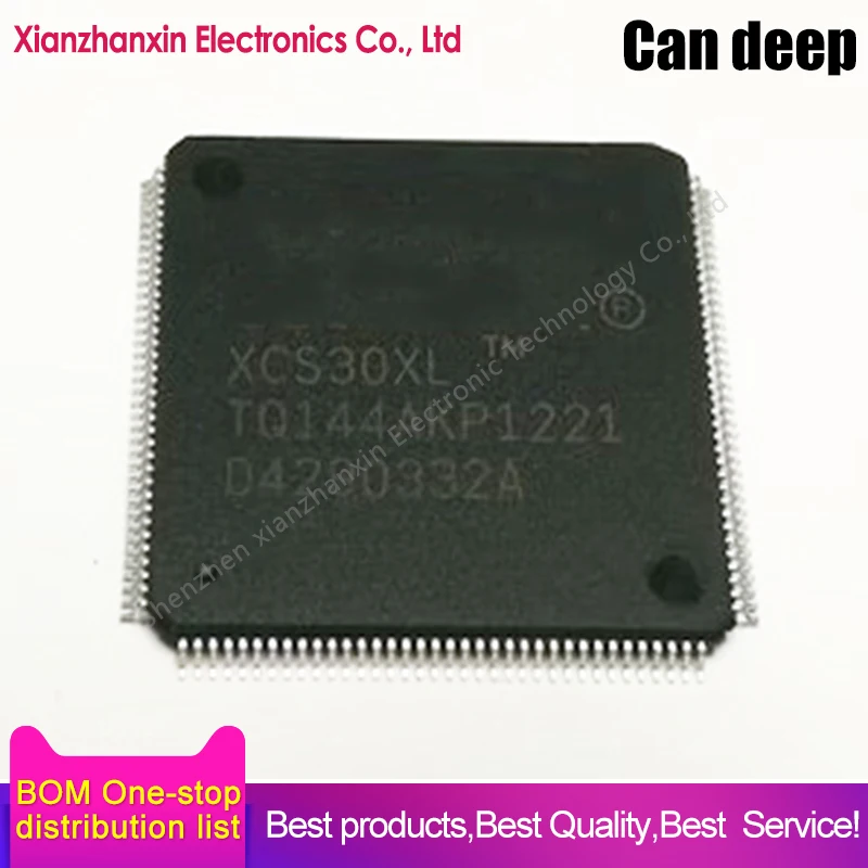 1PCS/LOT  XCS30XL-TQ144 XCS30XL-TQG144 XCS30XL QFP144 Programmable gate array logic IC chips in stock