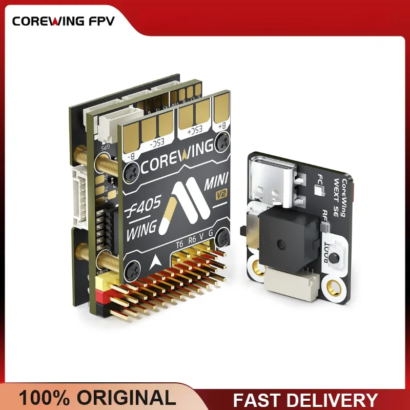COREWING F405 Mini V2 Fixed Wing Flight Controller FC OSD VTOL INAV Ardupilot RC Airplane Drone Spare Parts