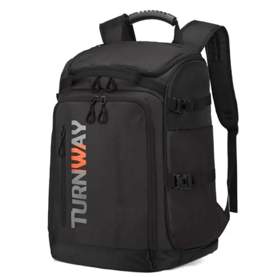 

Ski/Snowboard Boot Backpack/Ski Boot Backpack Excellent for Store All Gear Travel with Waterproof Exterior Reflective Strip for