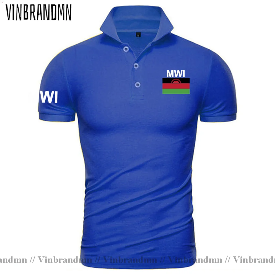 Мужские рубашки поло из Малави, модные брендовые футболки, новейший Классический дизайн, рубашки из хлопка с флагом национальной команды Nyasaland malwian MW MWI
