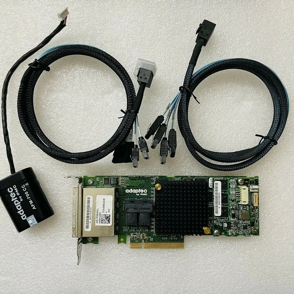 ADAPTEC ASR-78165 ASR 78165 6Gb/s 24-port PCI-E 3.0 x8 SAS/SATA RAID Adapter