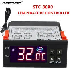 STC-3000 Temperature Controller Thermostat Humidity Control Thermometer Hygrometer Controller Thermoregulator 12V/24V/220V