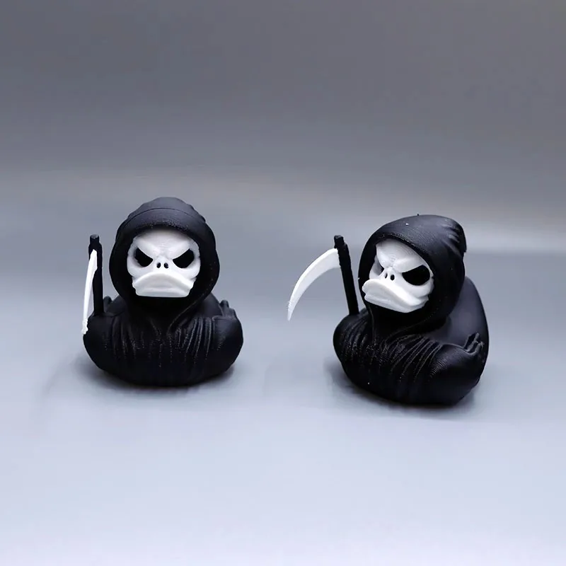 

Grim Reaper Duck A 3D Printed Scary Death Duck Statue Suitable for Home Decoration Halloween Decoration for Haunted House Party