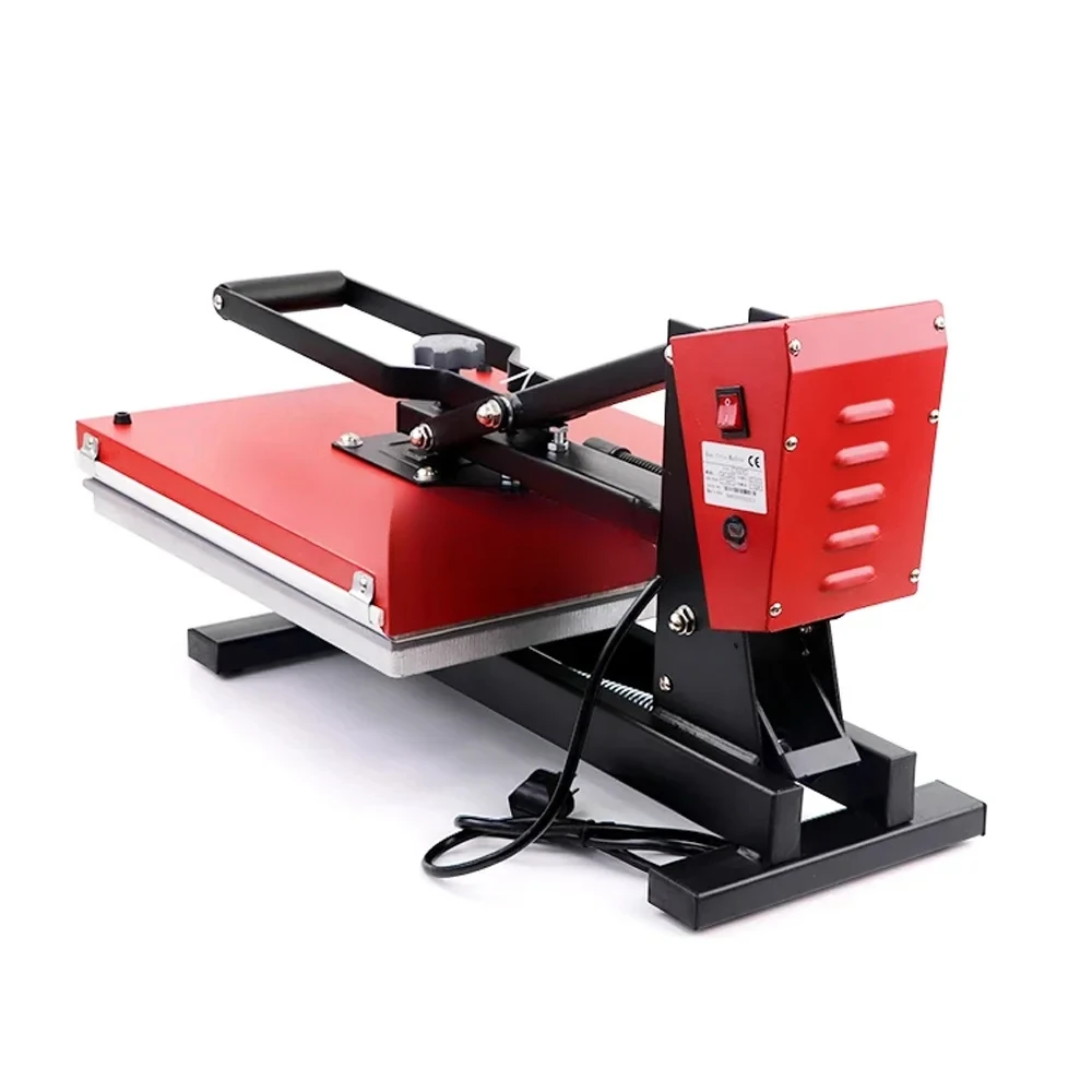 Heat press printer machine 40*60cm flat heat press machine equipment t-shirt hot stamping machine 2D Thermal Transfer Printer