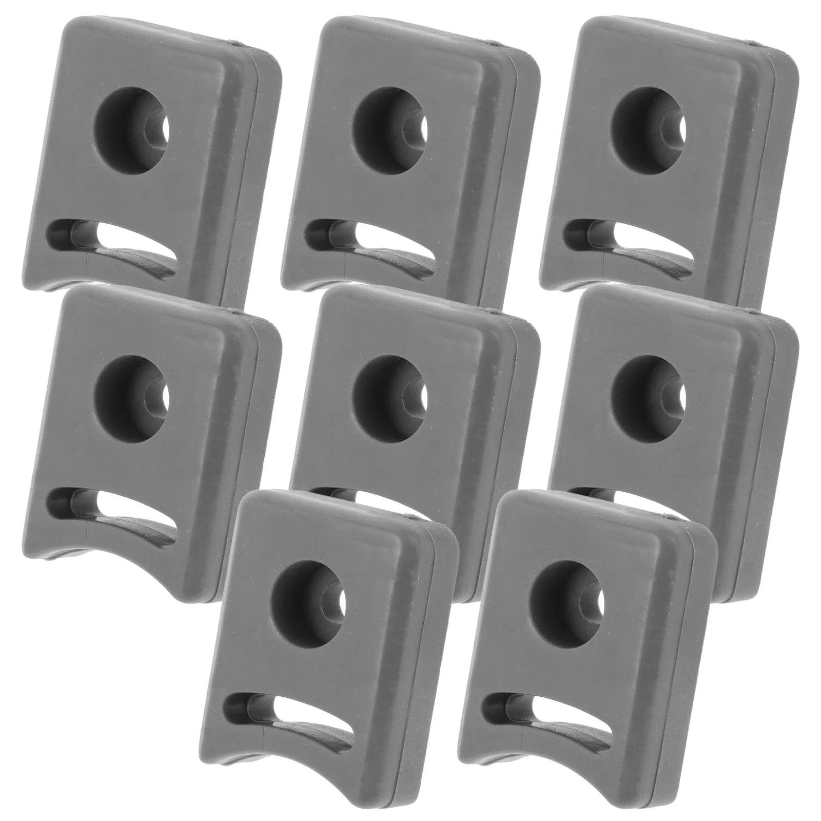 

8pcs Bathroom Sliding Door Accessories Rounded Edge Anti Collision Guide Bumper Shower Door Pad Hardware Kit Durable Glass Track