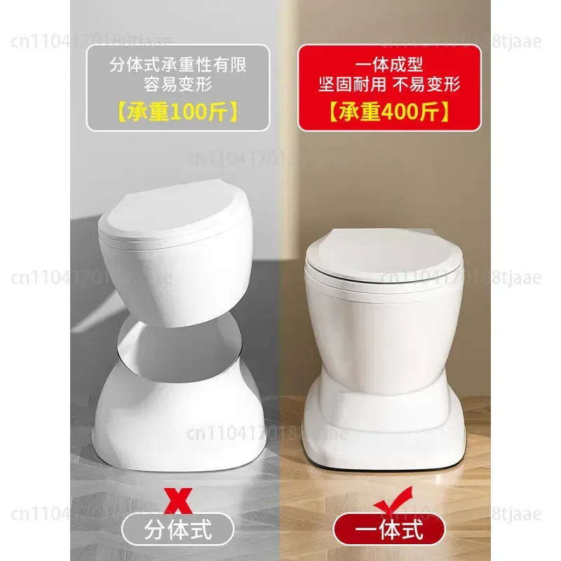 Squatting is changed to sitting toilet, pregnant  toilet chair, simple indoor toilet , removable