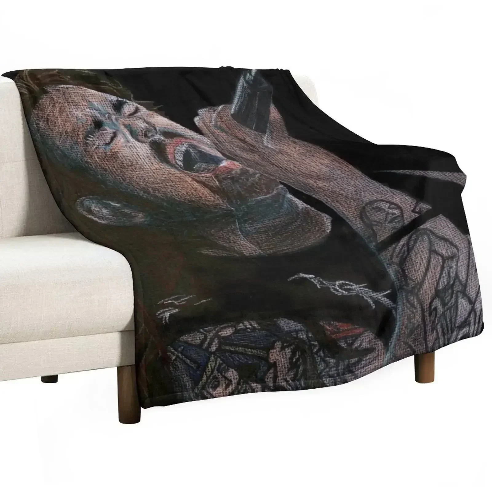 Jonathan Davis Throw Blanket Luxury Designer Bed linens Shaggy Flannel Thins valentine gift ideas Blankets