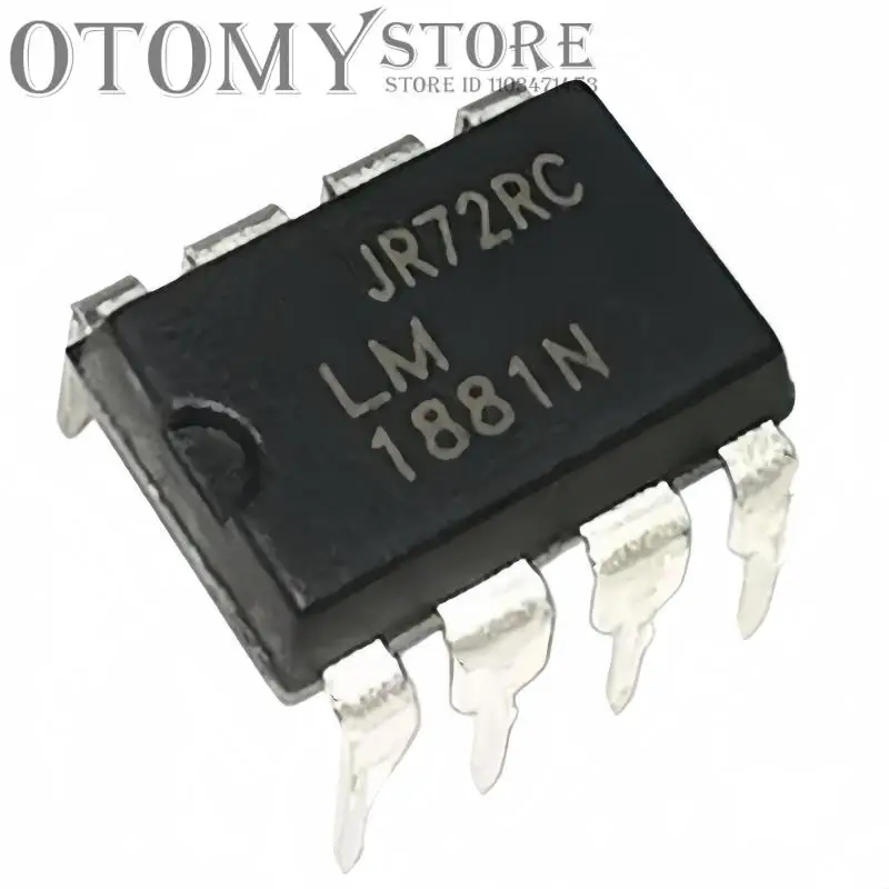 10PCS 100% NEW LM1881N DIP-8 Is Directly Inserted Into the LM1881 Module of Video Synchronization Separation Chipset