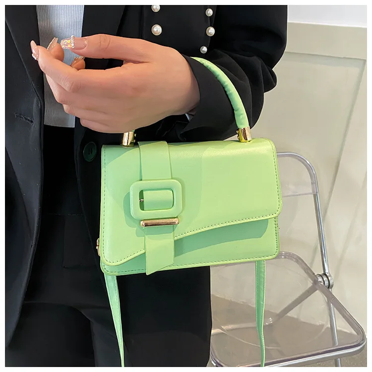 High Quality PU Leather Woman Handbags Luxury Designer Female Shoulder Bag 2023 New Fashion All-match Messenger Small Square Bag