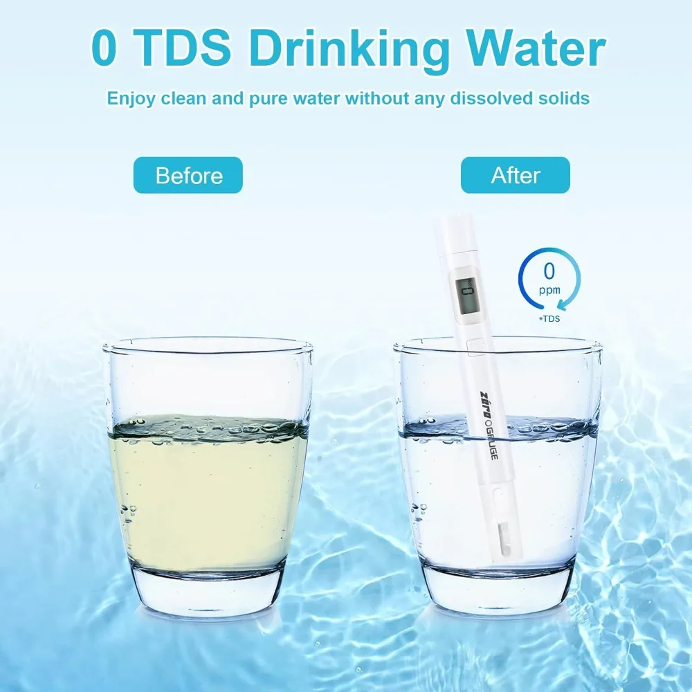 الأفضل - 12 عبوة، استبدال فلتر المياه TDS المحدث 6 مراحل 0، يزيل 99.99% من الرصاص والكلور والفلورايد، PFOA/PFOS، عرض ساخن.