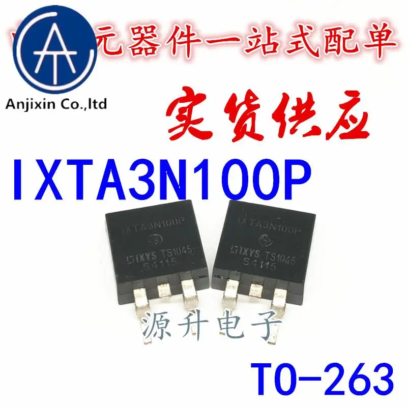 10PCS 100% orginal new IXTA3N100P