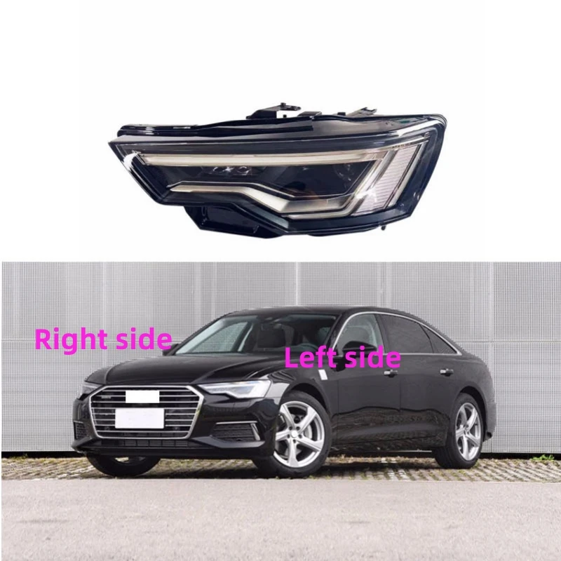 

For Audi A6 C8 2019 2020 2021 2022 LED Headlight Assembly Low and High with Full Xenon Headlights Assembly