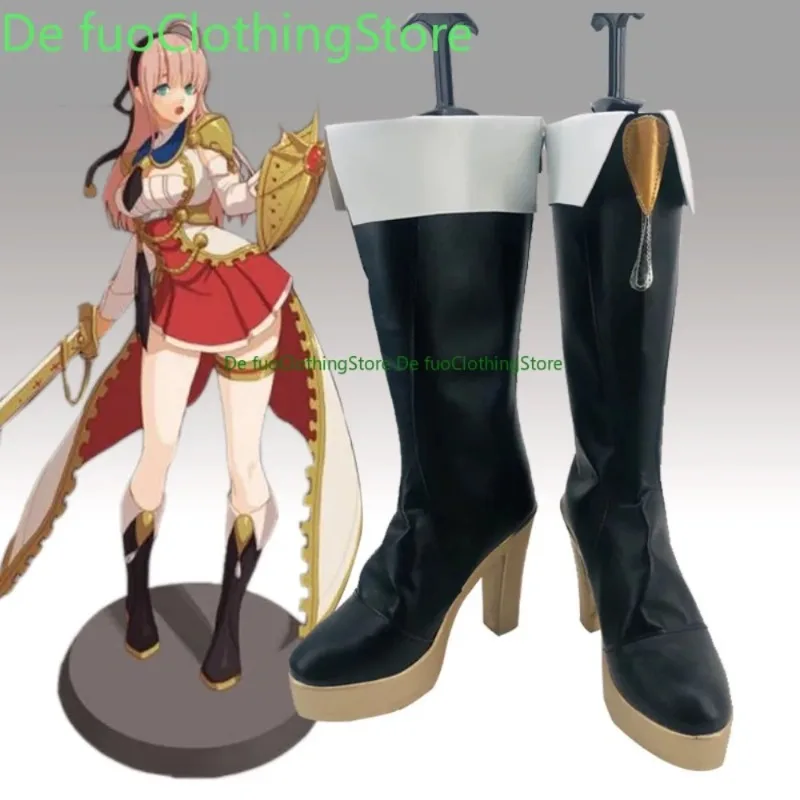 Defuo Guardian Cosplay Shoes Anime Convention Custom Boots Anime Game Role-playing Shoes And Boots Halloween Party