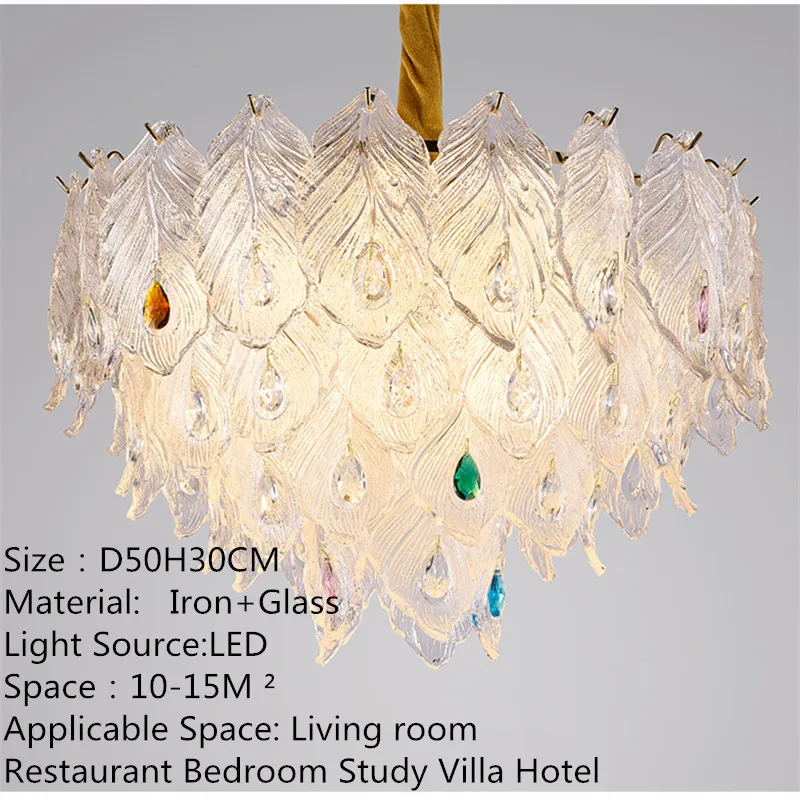 Lampu Gantung LED Mewah Kontemporer Kreatif untuk Ruang Tamu, Restoran, Kamar Tidur, Villa, Hotel, Bangunan Duplex