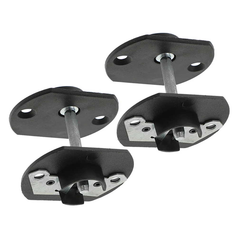 2 Sets Sofa Pin-style Furniture Connector Accessories Bed Sectional Clips Couch Connectors Insert Black for