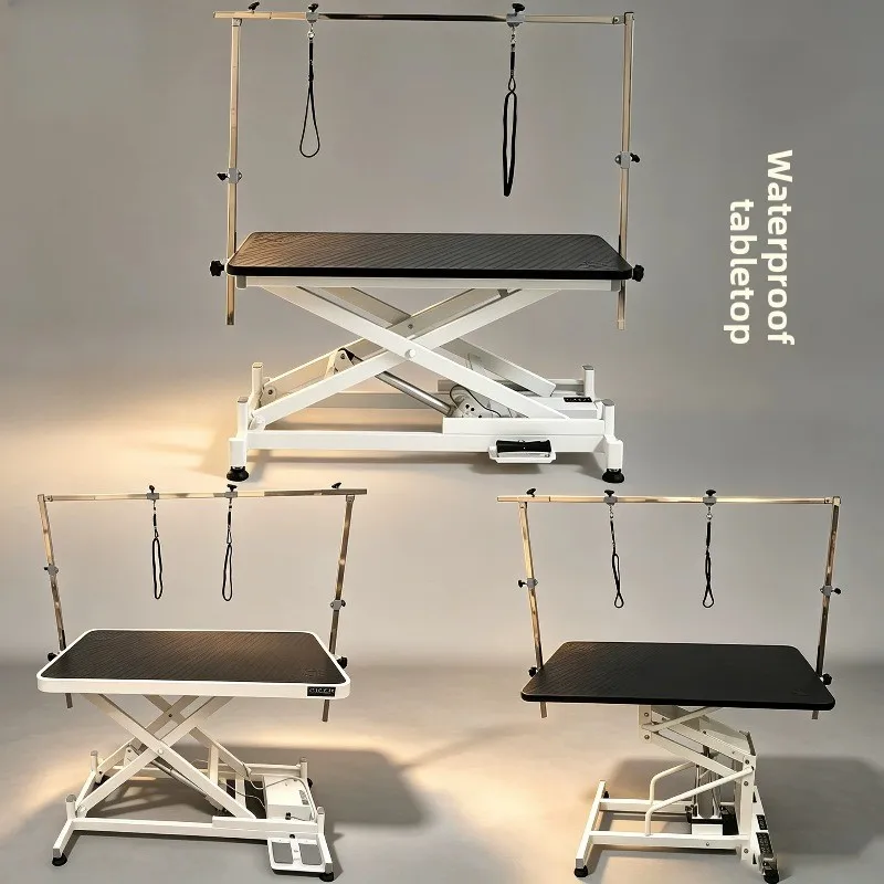 Pet dog electric lifting beauty table, hydraulic beauty table, styling table