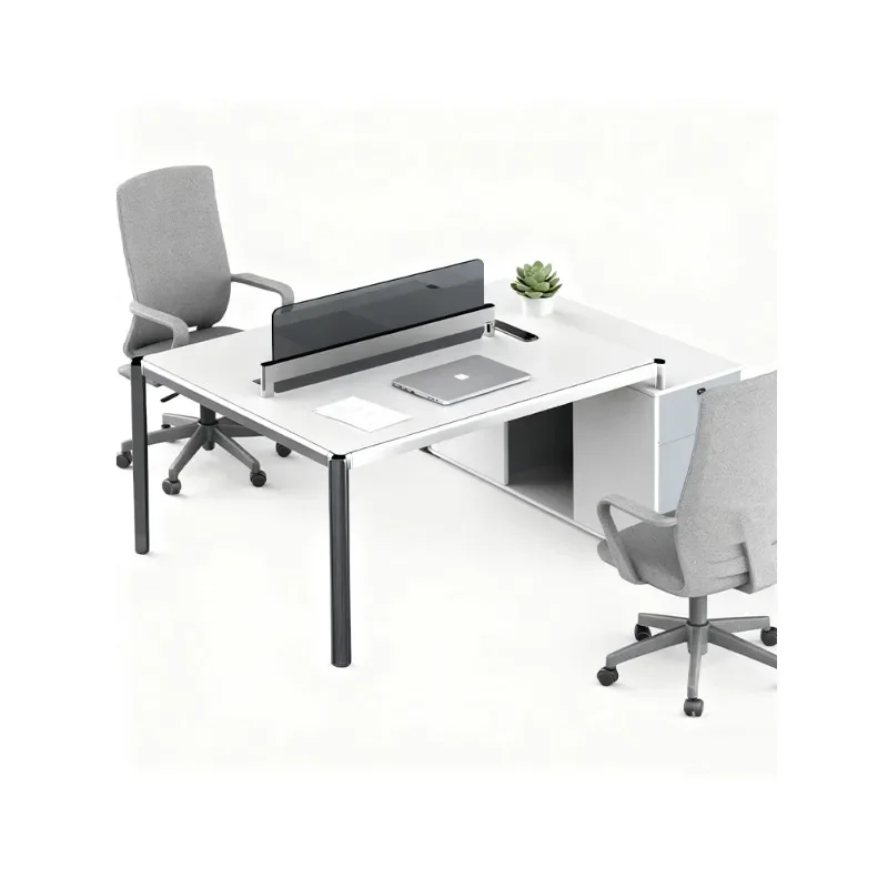 Office staff Office desk and chair combination Simple modern double staff seat Supervisor table Office furniture