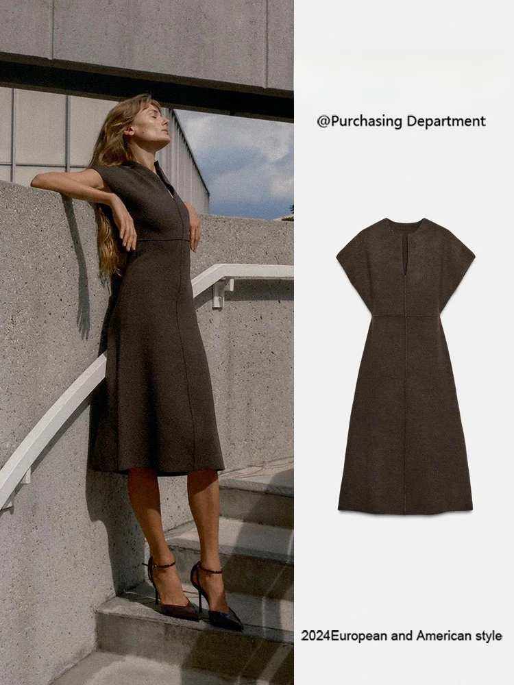 

Модное вязаное короткое пальто для женщин: новинка зимнего сезона, с шарфом в комплекте, элегантный сценический костюм, женская куртка