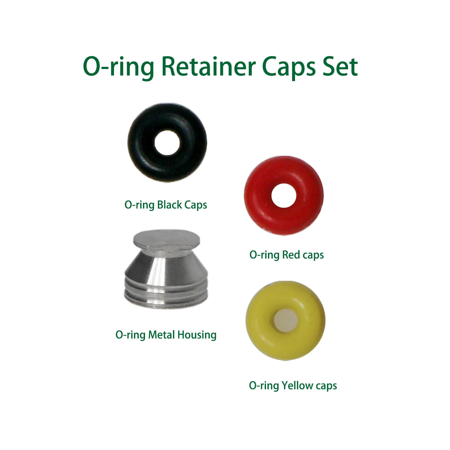 10 قطع من مجموعة حلقات O لزراعة الأسنان Hiossen Osstem لمرفق دعامات الكرة