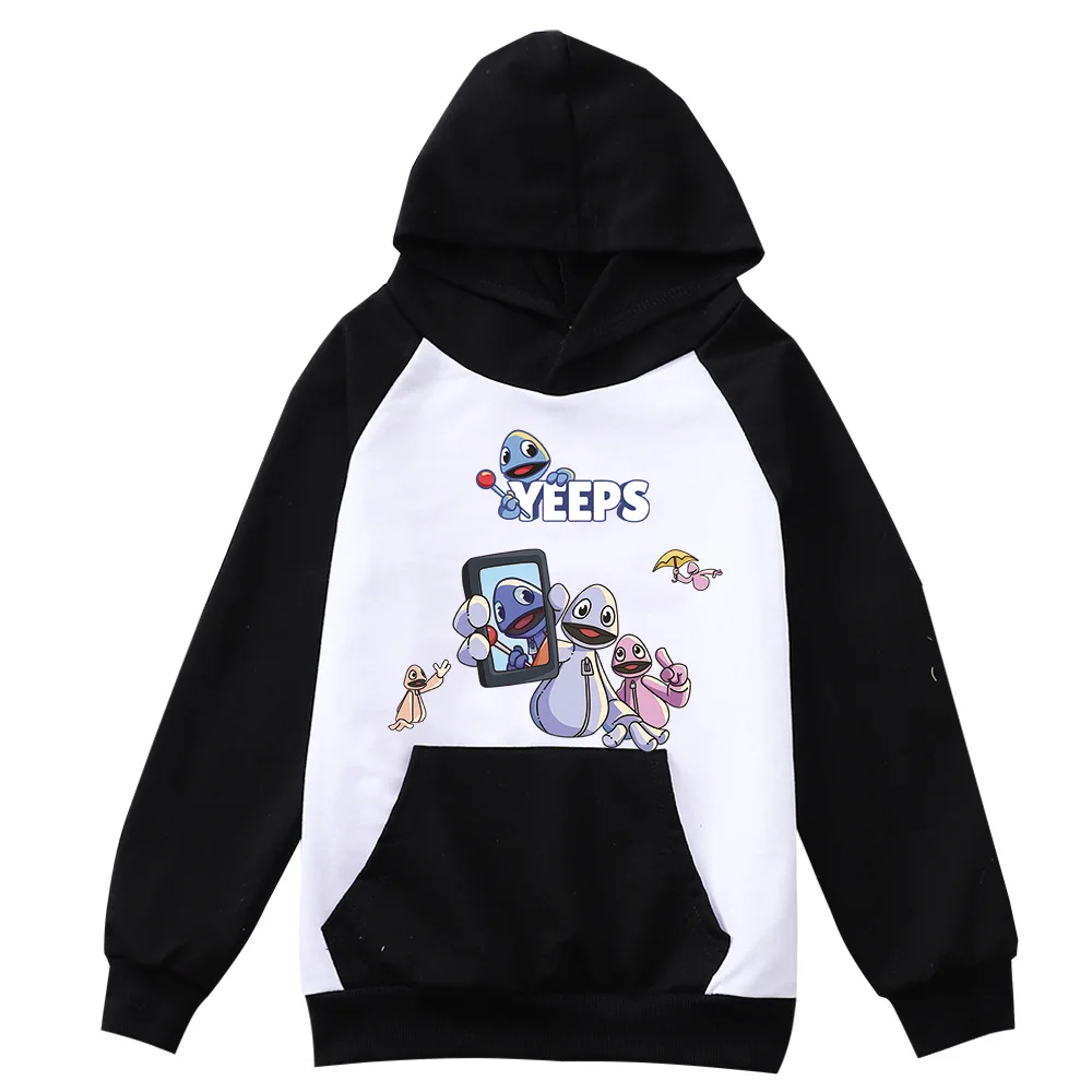 

Hot Popular Games Yeeps Hide and Seek Hoodie Kids Hooded Sweatshirts Baby Boys Spring Autumn Coats Teens Girls Kawaii Outerwear