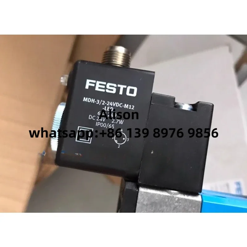 

FESTO VALVE COIL 688249 MDH-3/2-24DC-M12-LED