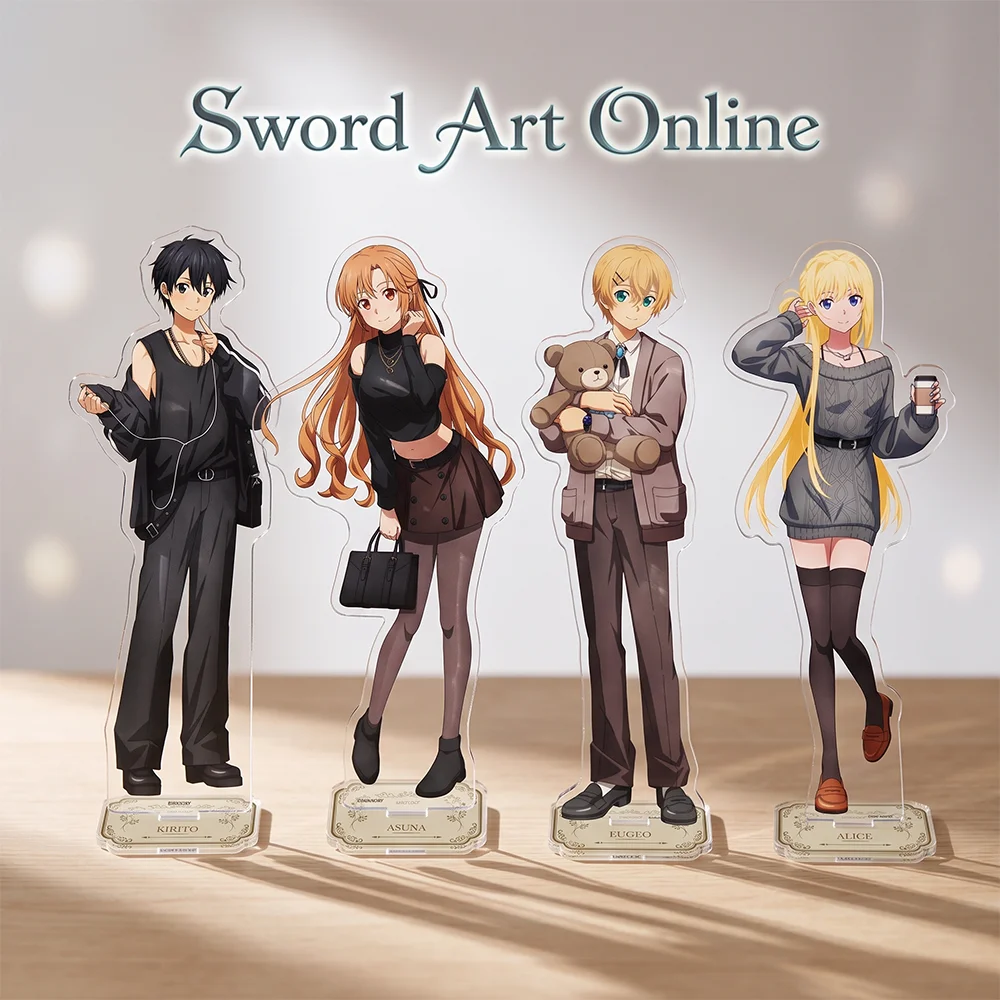 Sword Art Online Cape - Sword Art Online Kirito Asuna 15CM