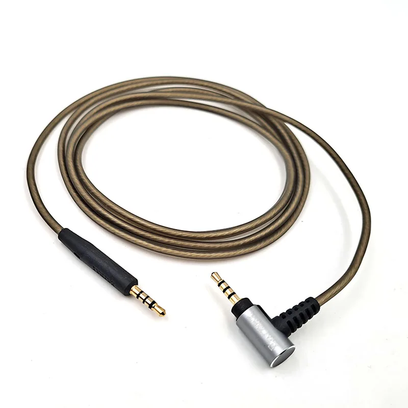 كابل توازن مطلي بالفضة لهاتف بوس سنهيسر كريتيف ، سماعة رأس قابلة للاستبدال ، LIVE2 ، E30 ، E55 ، 700 ، QC25 ، Y50 ، PCX550 ، DT240pro ، 2.5 مللي متر