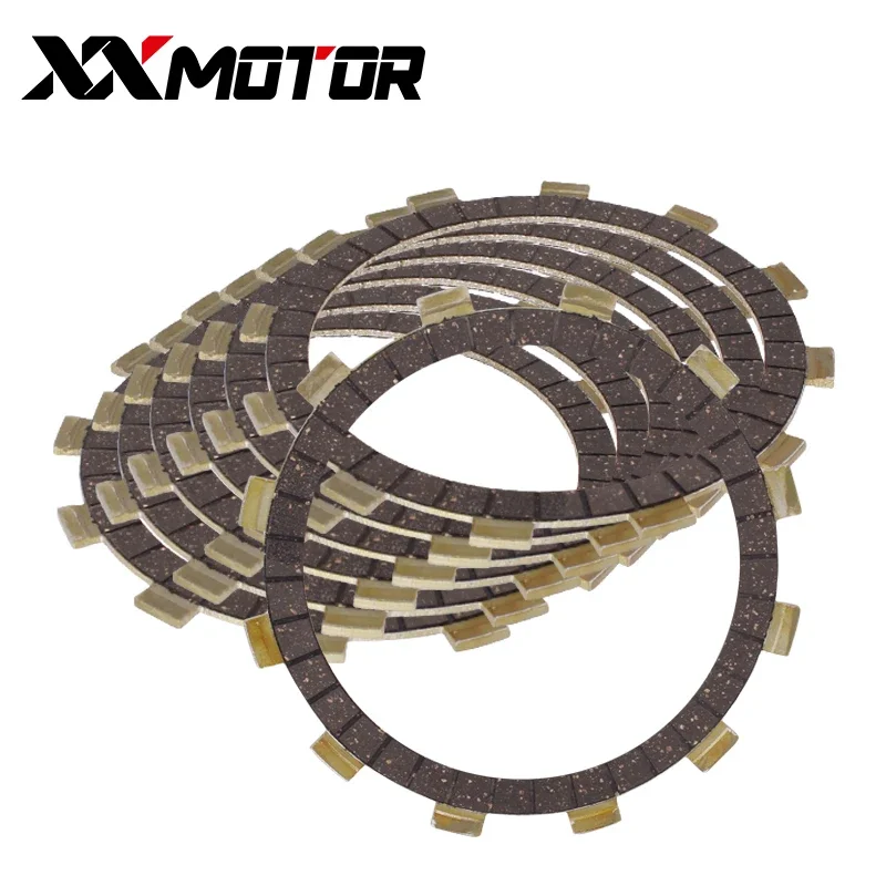 1 Set 7 PCS Clutch Disc Friction Plates Engine Accessories Clutch Plates For Yamaha XJR400 FZ600 XJ600 FJ600 TDM850 YX600 XTZ750