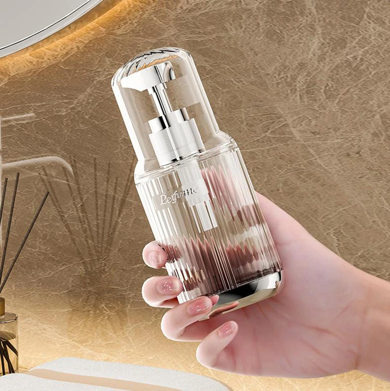 Botella dispensadora de jabón líquido de 60/90/120ML, bomba vacía, botellas de champú rellenables para baño, contenedor de líquido, dispensador de champú, decoración