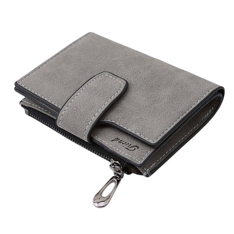 Matte Women Wallet Hasp Small And Slim Coin Pocket Purse Women Wallets Cards Holders Luxury Brand Wallets Designer Purse