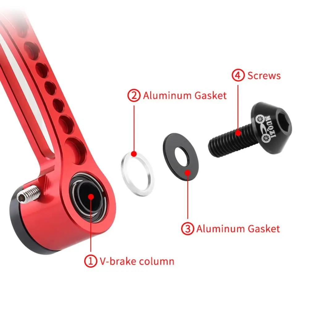 

Bike Accesorios Aluminum Alloy Bike Brake Set Short/Long Ultralight Cables and Lever Kit Practical V Brake Caliper Set Road Bike